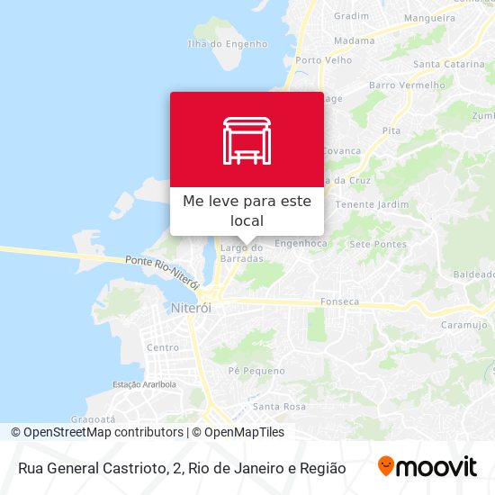Rua General Castrioto, 2 mapa