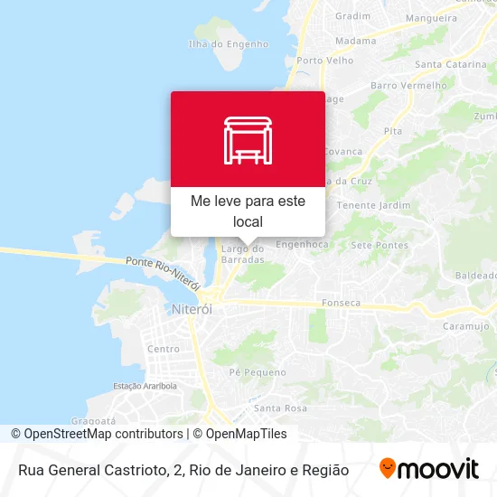 Rua General Castrioto, 2 mapa