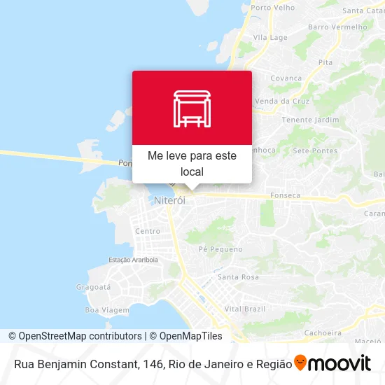 Rua Benjamin Constant, 146 mapa