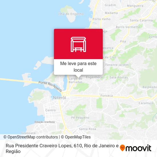 Rua Presidente Craveiro Lopes, 610 mapa
