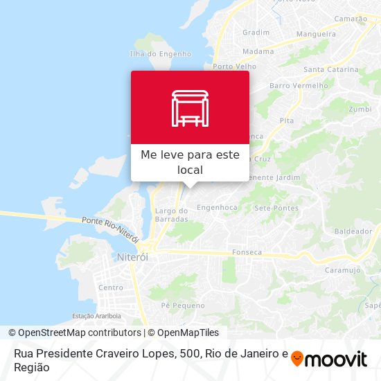 Rua Presidente Craveiro Lopes, 500 mapa