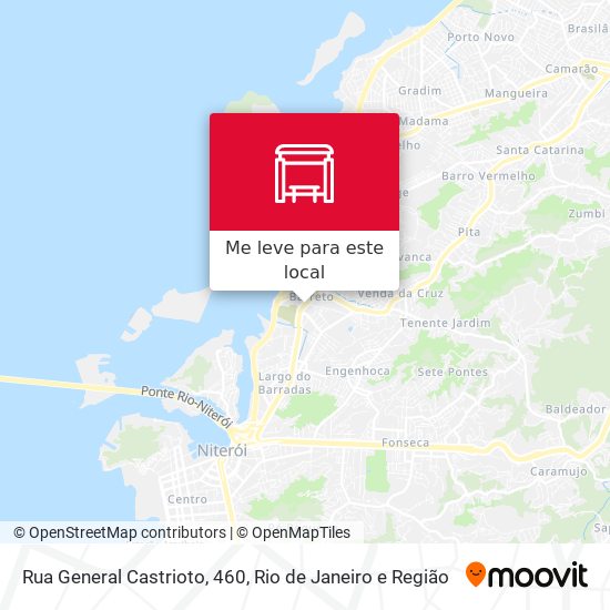 Rua General Castrioto, 460 mapa
