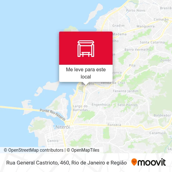 Rua General Castrioto, 460 mapa
