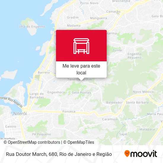 Rua Doutor March, 680 mapa