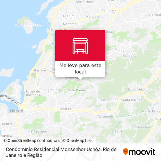 Condomínio Residencial Monsenhor Uchôa mapa