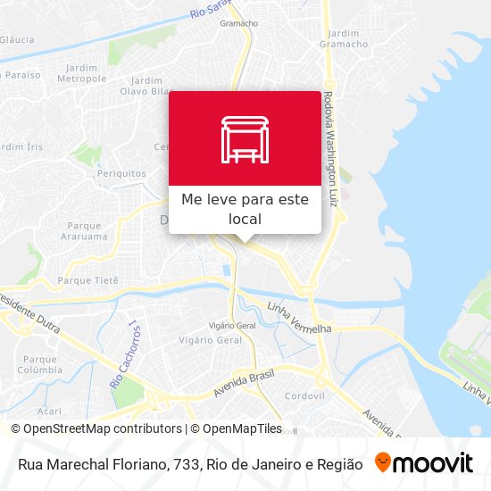 Rua Marechal Floriano, 733 mapa