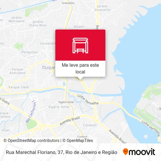 Rua Marechal Floriano, 37 mapa