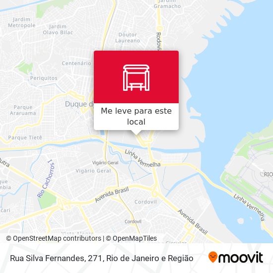 Rua Silva Fernandes, 271 mapa
