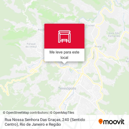 Rua Nossa Senhora Das Graças, 240 (Sentido Centro) mapa