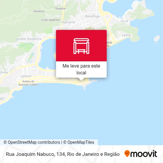 Rua Joaquim Nabuco, 134 mapa