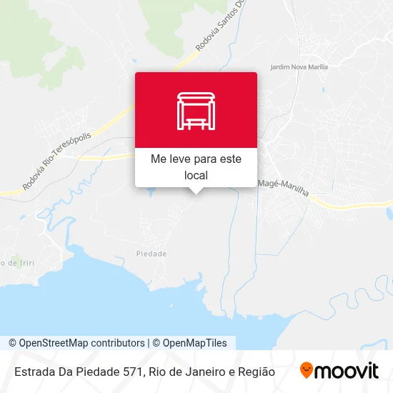 Estrada Da Piedade 571 mapa