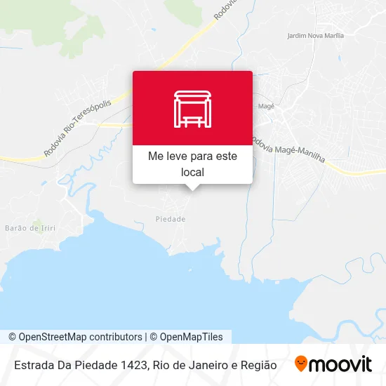 Estrada Da Piedade 1423 mapa