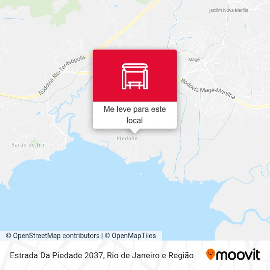 Estrada Da Piedade 2037 mapa