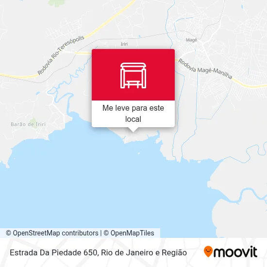 Estrada Da Piedade 650 mapa