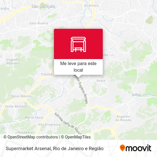 Supermarket Arsenal mapa
