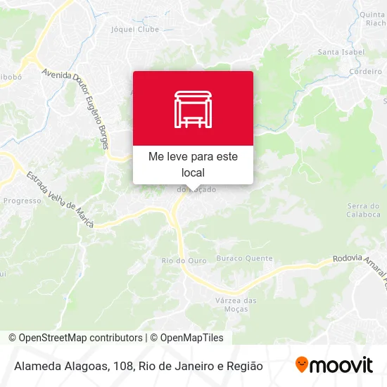 Alameda Alagoas, 108 mapa
