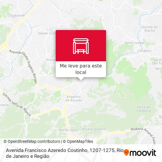 Avenida Francisco Azeredo Coutinho, 1207-1275 mapa