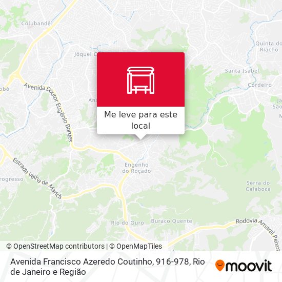 Avenida Francisco Azeredo Coutinho, 916-978 mapa