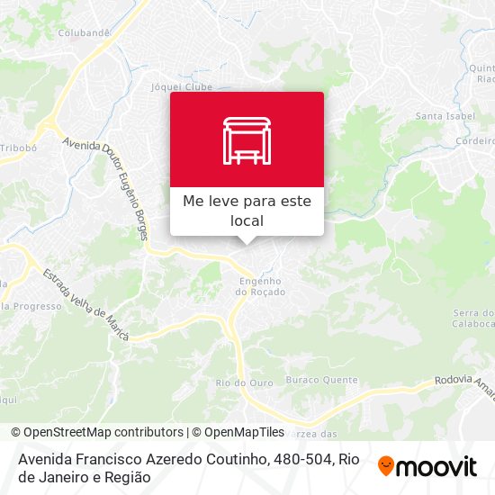 Avenida Francisco Azeredo Coutinho, 480-504 mapa
