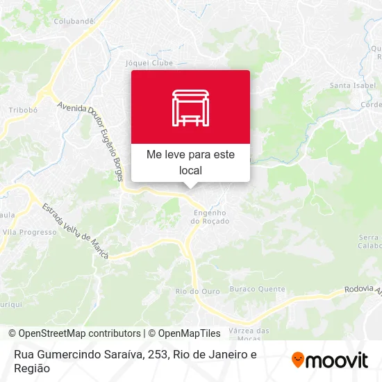Rua Gumercindo Saraíva, 253 mapa