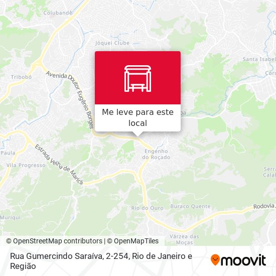 Rua Gumercindo Saraíva, 2-254 mapa