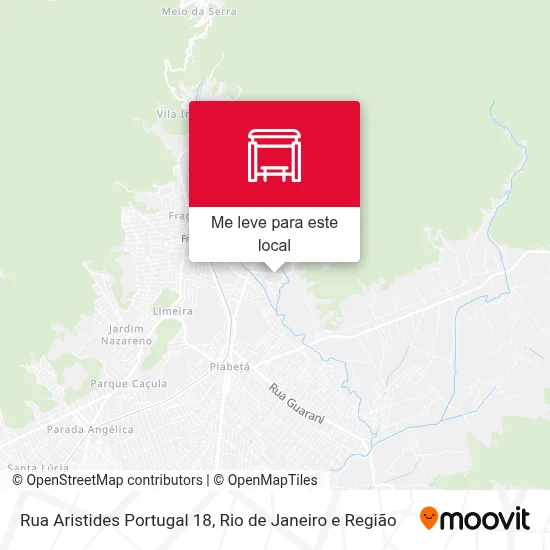 Rua Aristides Portugal 18 mapa