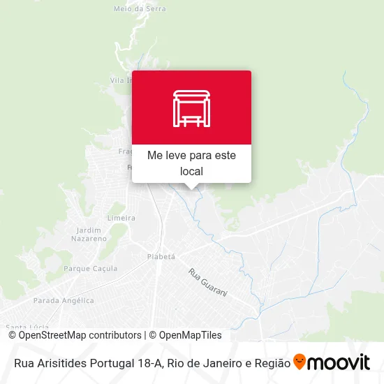 Rua Arisitides Portugal 18-A mapa