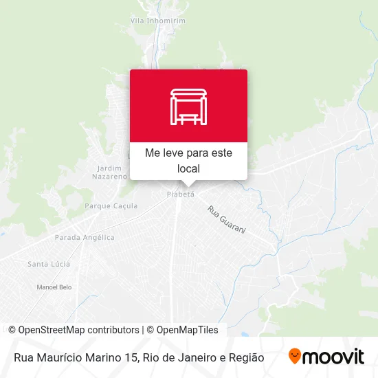 Rua Maurício Marino 15 mapa