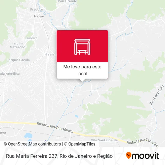 Rua Maria Ferreira 227 mapa