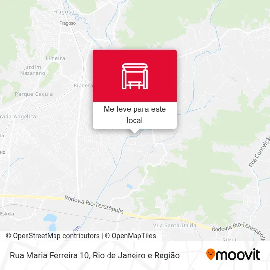 Rua Maria Ferreira 10 mapa