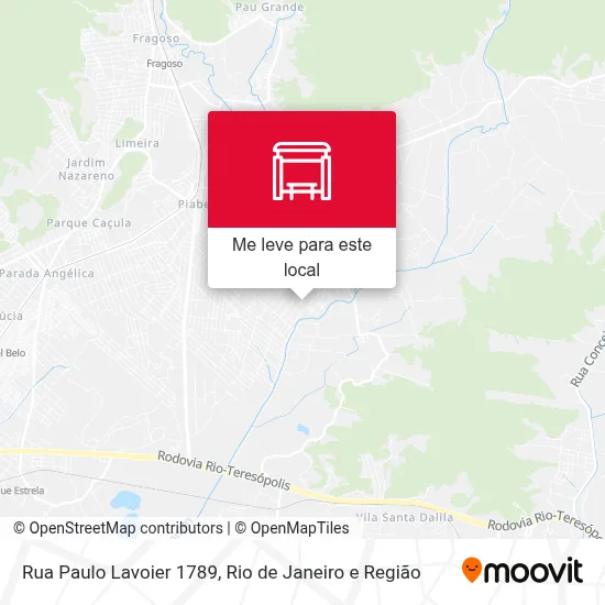 Rua Paulo Lavoier 1789 mapa