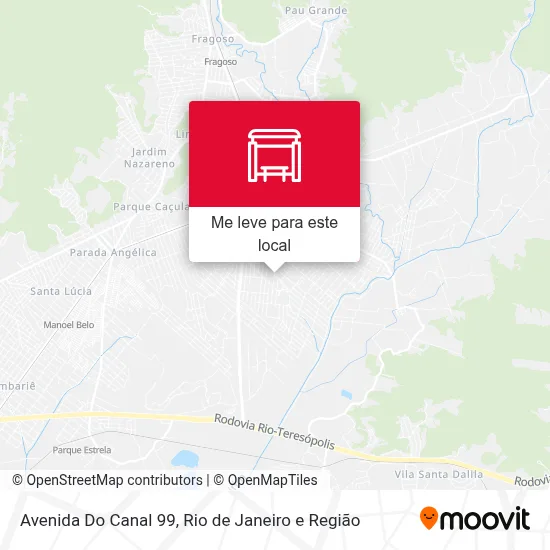 Avenida Do Canal 99 mapa