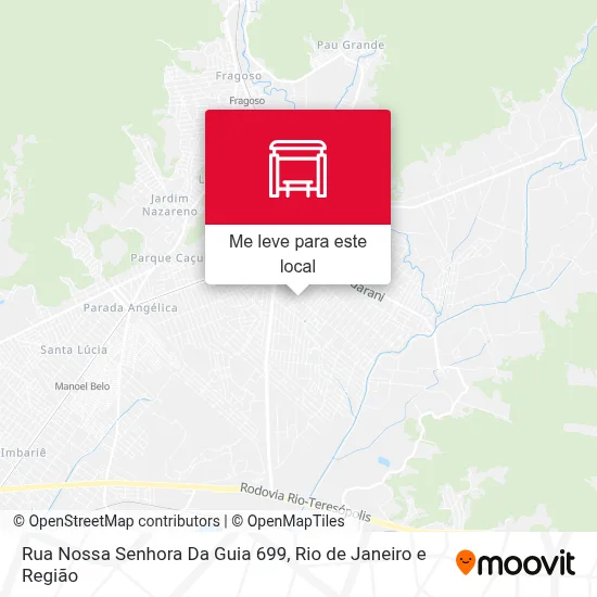 Rua Nossa Senhora Da Guia 699 mapa