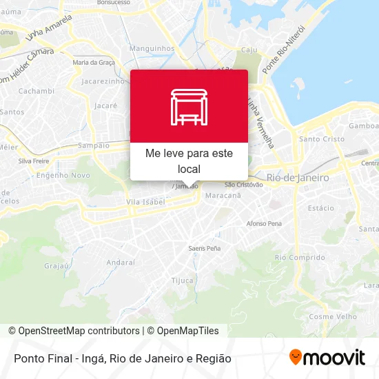 Ponto Final - Ingá mapa