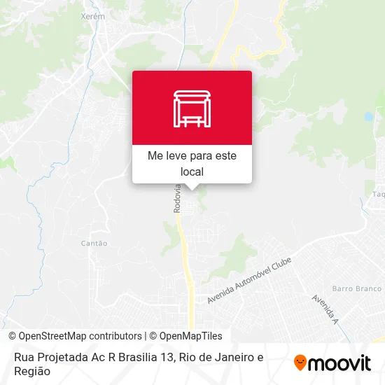Rua Projetada Ac R Brasilia 13 mapa
