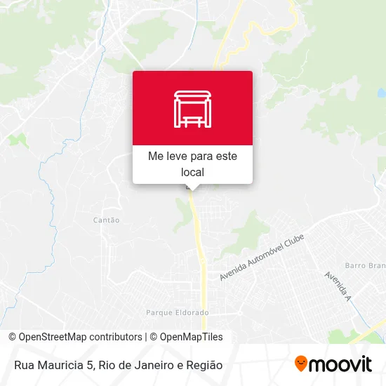 Rua Mauricia 5 mapa