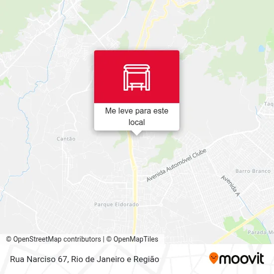 Rua Narciso 67 mapa