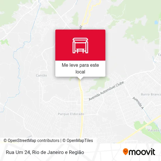 Rua Um 24 mapa