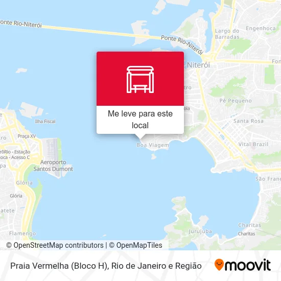 Praia Vermelha (Bloco H) mapa