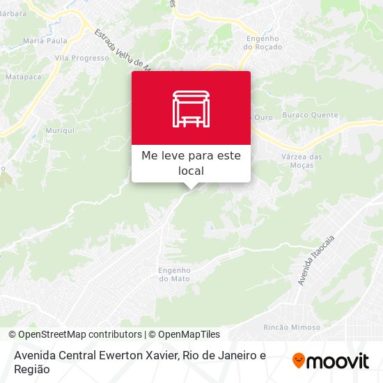 Avenida Central Ewerton Xavier mapa