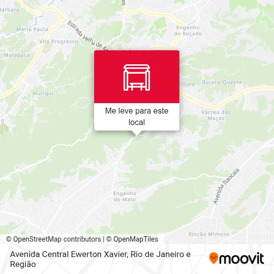 Avenida Central Ewerton Xavier mapa