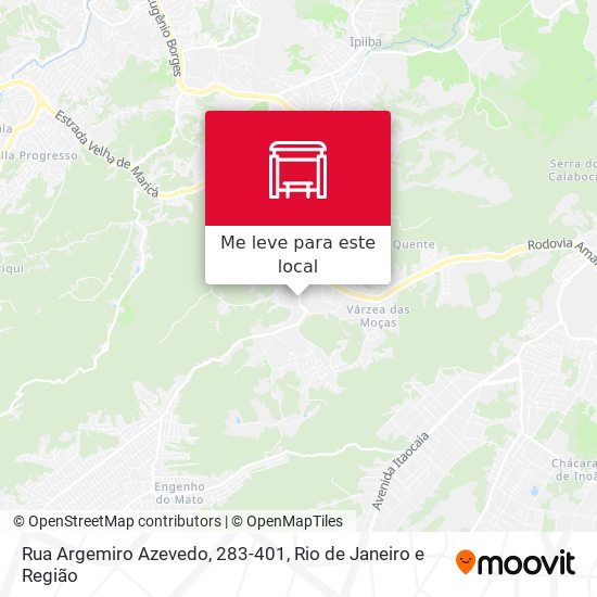 Rua Argemiro Azevedo, 283-401 mapa