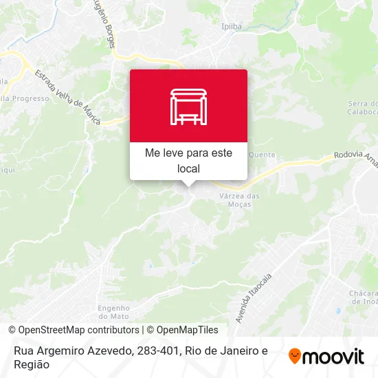 Rua Argemiro Azevedo, 283-401 mapa