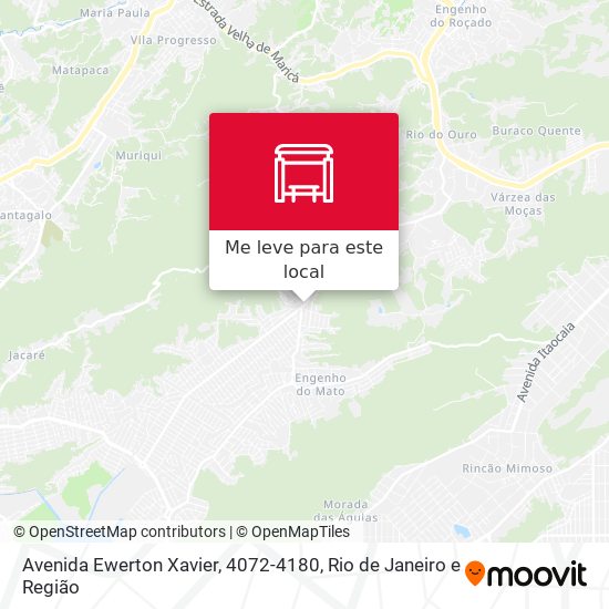 Avenida Ewerton Xavier, 4072-4180 mapa