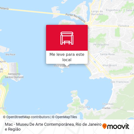 Mac - Museu De Arte Contemporânea mapa