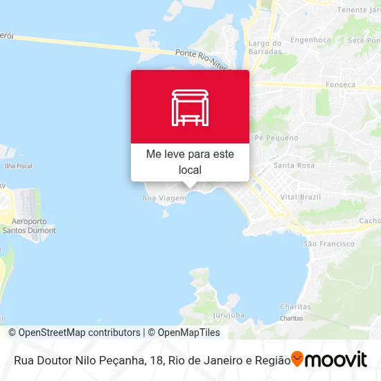 Rua Doutor Nilo Peçanha, 18 mapa