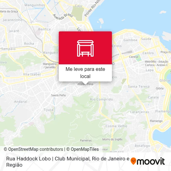 Rua Haddock Lobo | Club Municipal mapa