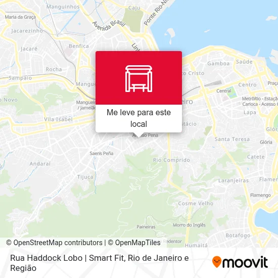 Rua Haddock Lobo | Smart Fit mapa
