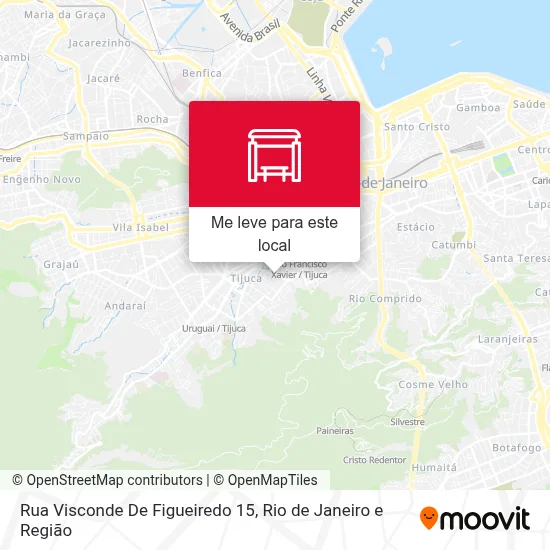 Rua Visconde De Figueiredo 15 mapa