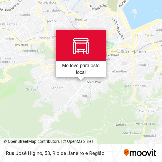 Rua José Higino, 53 mapa